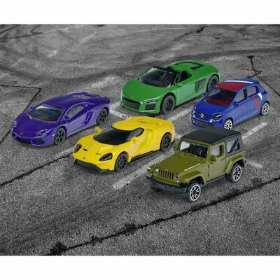 MajoRETTE Garage urbain jouet avec 5 voitures jouet 8 MajoRETTE Garage urbain jouet avec 5 voitures jouet – Image 6