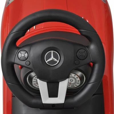 VidaXL Voiture rouge pour enfants Mercedes Benz 8 VidaXL Voiture rouge pour enfants Mercedes Benz – Image 6