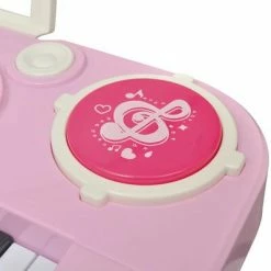 VidaXL Clavier jouet d'enfants et tabouret/microphone 37 touches Rose 13 VidaXL Clavier jouet d'enfants et tabouret/microphone 37 touches Rose -Jouets Soldes image 6 80118