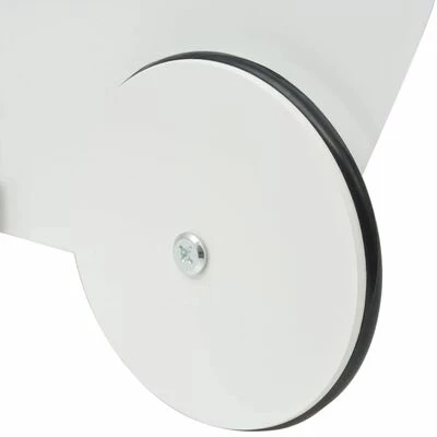 VidaXL Poussette pour poupée Bois 53 x 25,7 x 50 cm Blanc 8 VidaXL Poussette pour poupée Bois 53 x 25,7 x 50 cm Blanc – Image 6