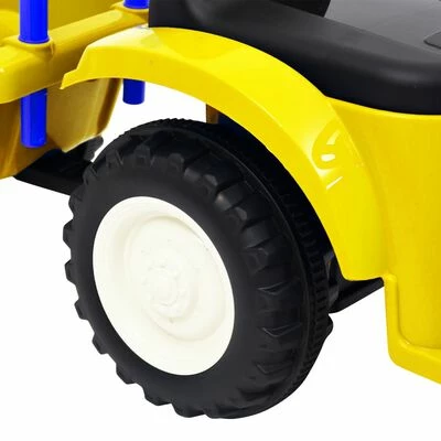 VidaXL Tracteur pour enfants New Holland Jaune 8 VidaXL Tracteur pour enfants New Holland Jaune – Image 6