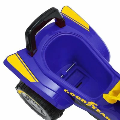 VidaXL Voiture à enfourcher jouet Good Year Bleu 8 VidaXL Voiture à enfourcher jouet Good Year Bleu – Image 6