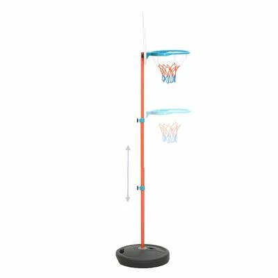 VidaXL Ensemble de basket portable réglable 133-160 cm 7 VidaXL Ensemble de basket portable réglable 133-160 cm – Image 6